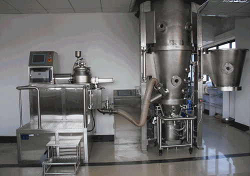 雞精濕法混合制粒機